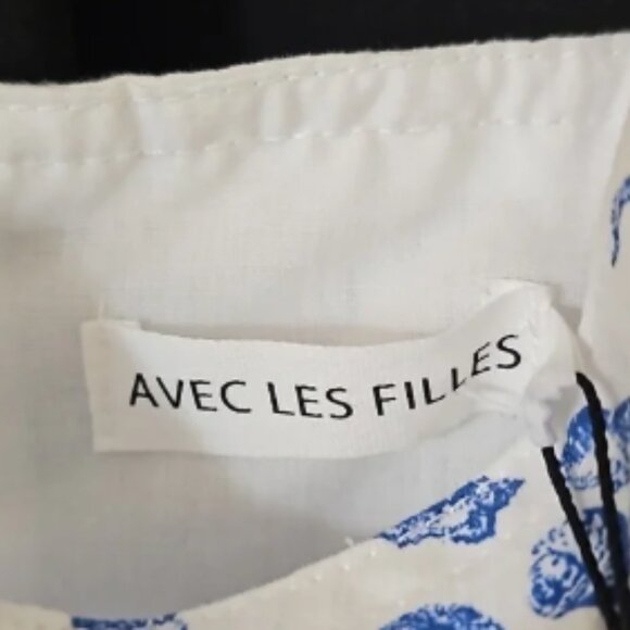 " wall paper dress " nautical, ocean, mermaid, beach, aquatic. - Picture 5 of 7